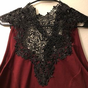 Beautiful lace tank top